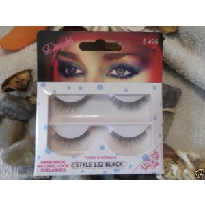DIMPLES EYELASHES BLACK 122