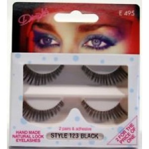 DIMPLES EYELASHES BLACK 123
