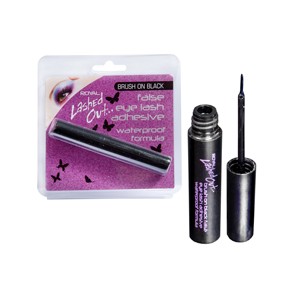Royal lashed out black brush on eyelash glue