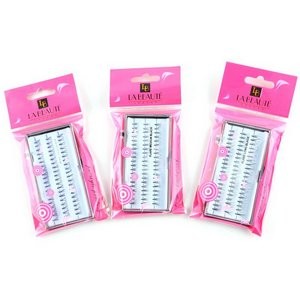 La Beaute individual eyelashes short medium or long