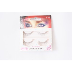 DIMPLES EYELASHES BLACK 126
