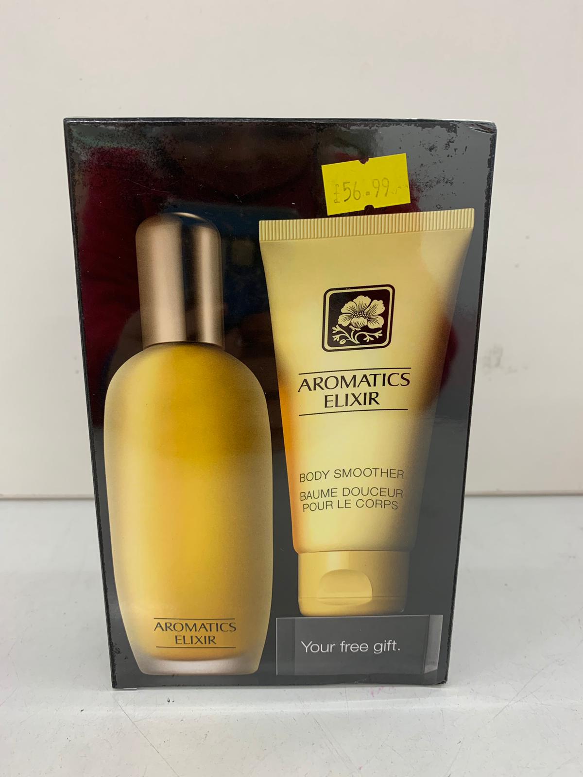 Clinique Aromatics Elixir Eau de Parfum Spray 100ml and 100ml body lotion giftset