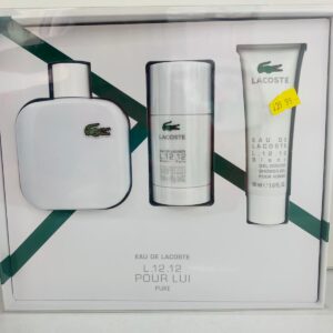 Lacoste L.12.12 blanc pure 100ml giftset