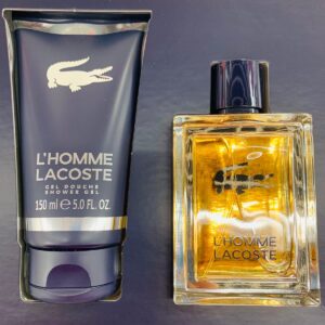 Lacoste l'homme 50ml and 150ml showergel giftset