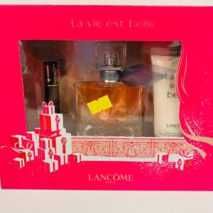 Lancome la vie est belle 30ml giftset with body lotion and mini hypnose mascara