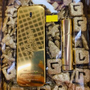100ml mens million giftset with 10ml travel size